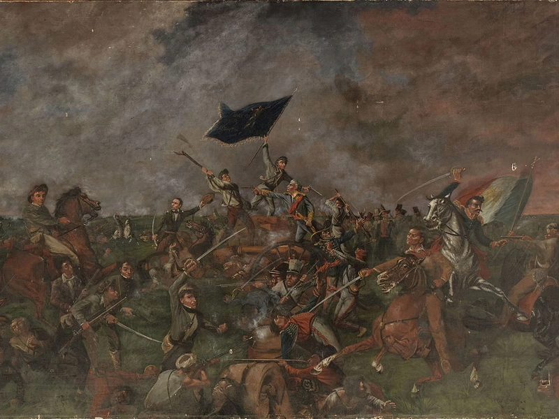 1836 Henry Arthur McArdle La battaglia di San Jacinto, 1901
