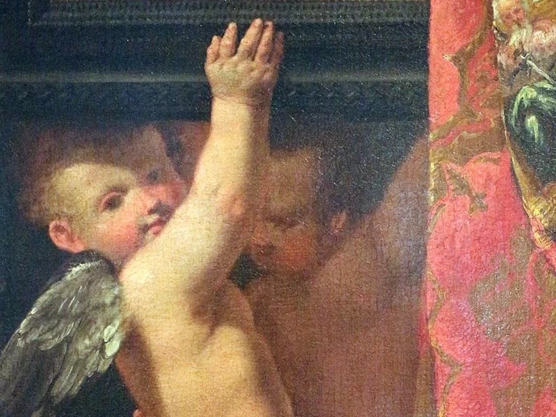 1640 Giuseppe Alberti San Vigilio dettaglio