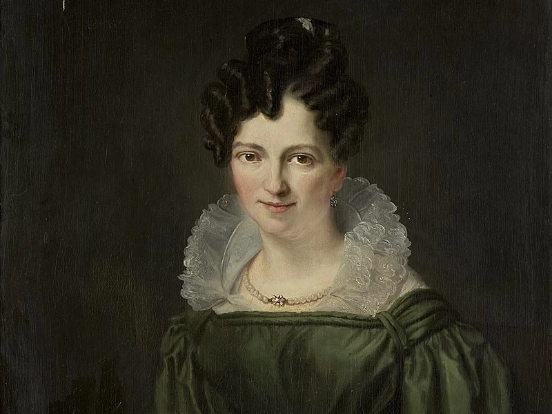 1799 Christiaan Julius Lodewijk Portman Ritratto di Maria Christina Nijssen, moglie di Anthonie van der Hout
