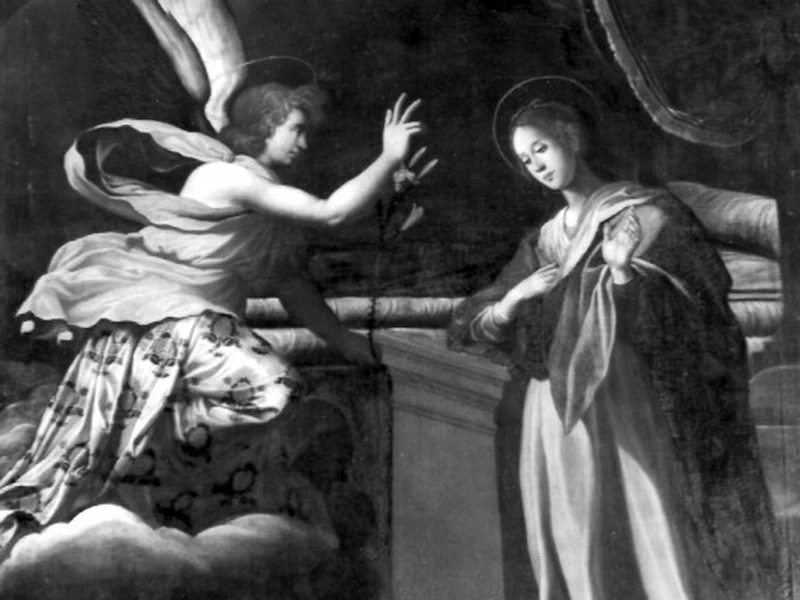 1593 Giovanni Battista Barbiani Annunciazione Castiglione in Teverina (VT)