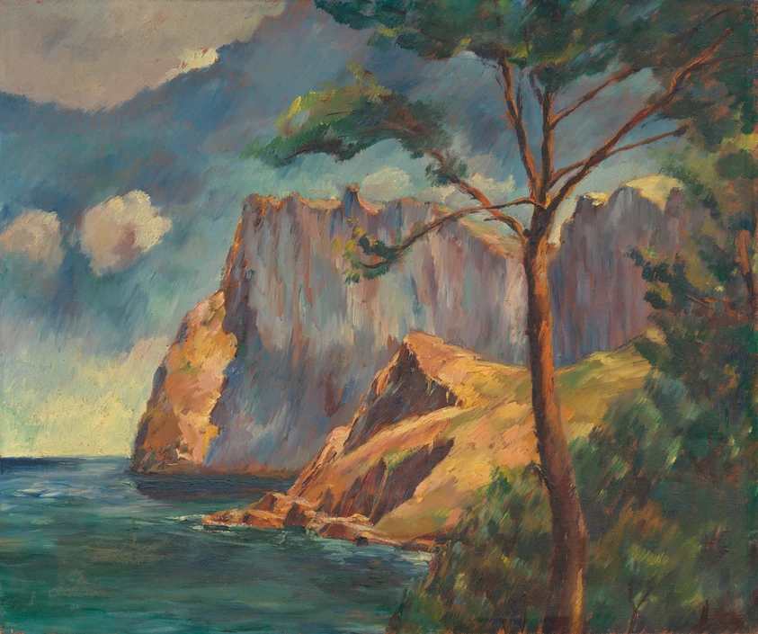 1880 Max Kuehne Cape San Vincente, by Max Kuehne