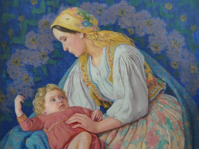 1879 Józef Krasnowolski Madonna