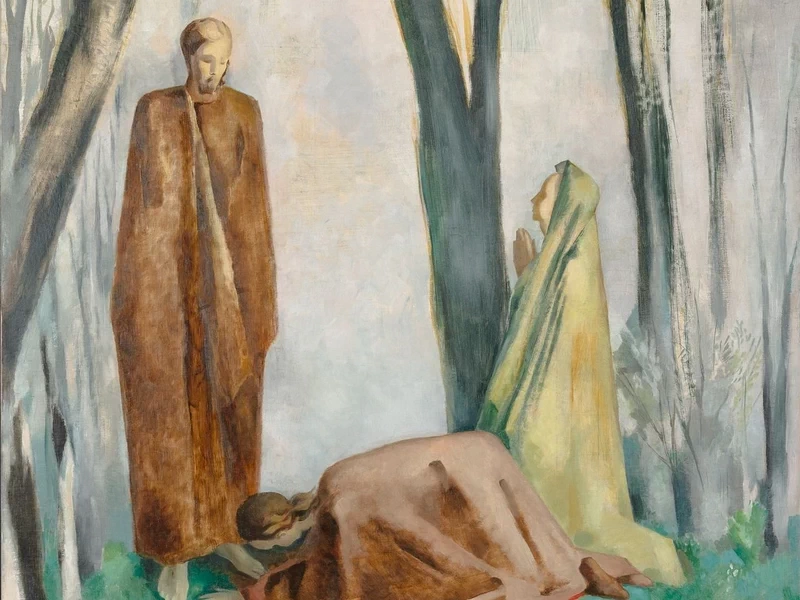 1897 Marie Alain Couturier Apparizione di Gesù a Maddalena