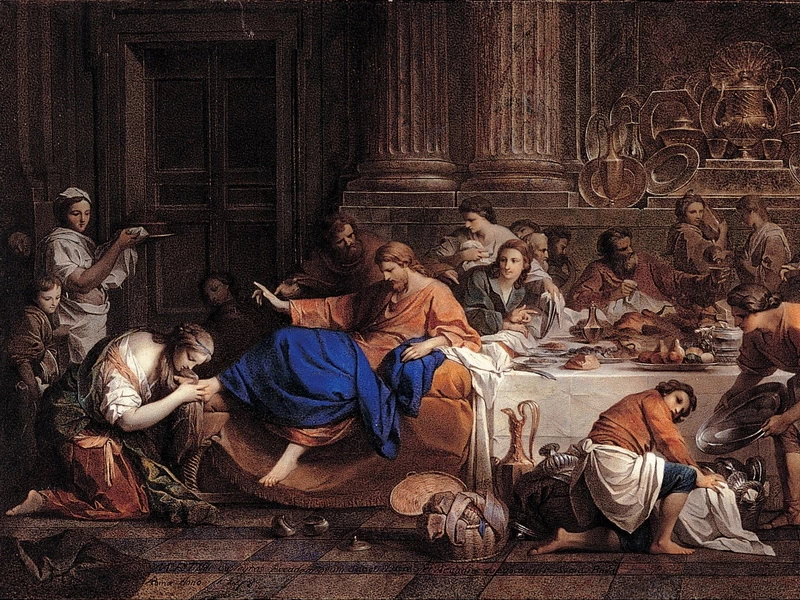 1707 Maria Felice Tibaldi Cena in casa del fariseo