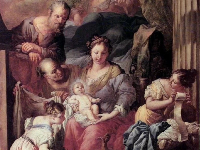 1631 Antonio Zanchi Natività di Maria Vergine
