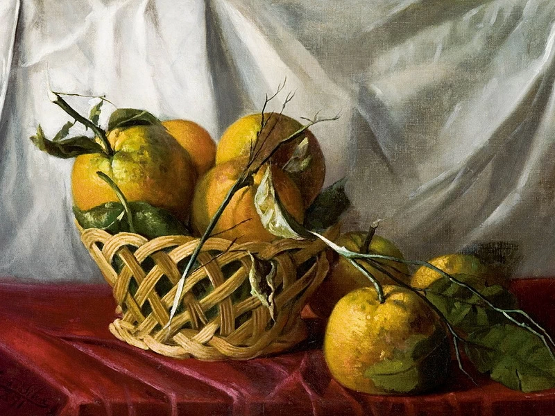 1845 Estêvão Roberto da Silva Natura morta (1891) Museo Afro Brasil, San Paolo