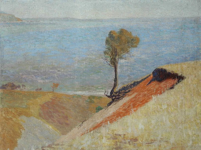 1882 Agustín Abarca Albero solitario Museo Nazionale di Belle Arti, Santiago del Cile