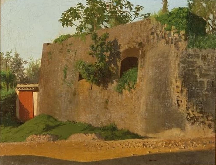 Giuseppe Abbati 144 Antiche mura di San Nicolò