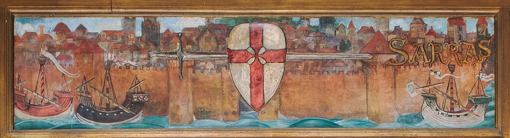 Edwin Austin Abbey 45 La ricerca e il raggiungimento del Santo Graal La città di Sarras