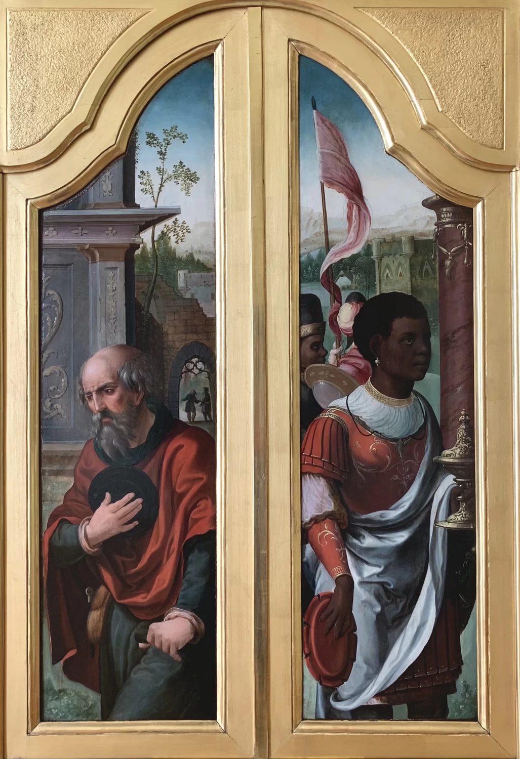 Pieter Coecke van Aelst 141 San Giuseppe e il re Gaspard Musée des Beaux Arts de Grenoble