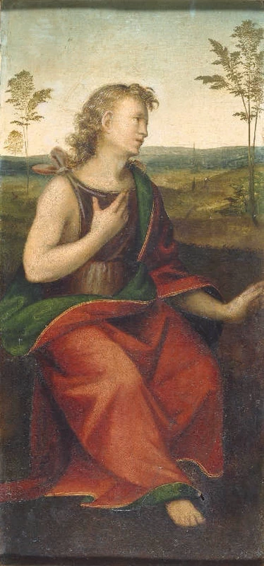 Mariotto Albertinelli 64 San Giovanni Battista Accademia Carrara, Bergamo