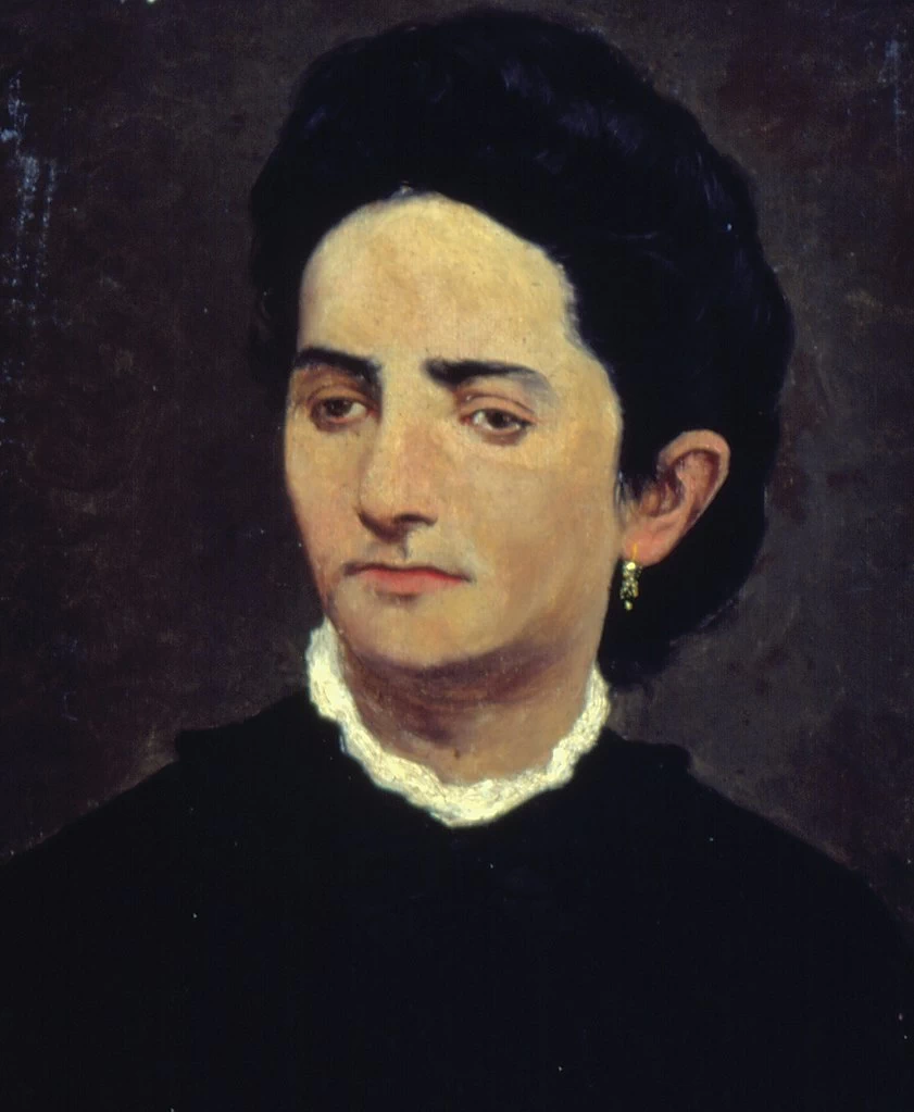 José Ferraz de Almeida Júnior 69 Ritratto di Dona Tereza Correia de Camargo Leite Museo Pasulista, San Paolo studio