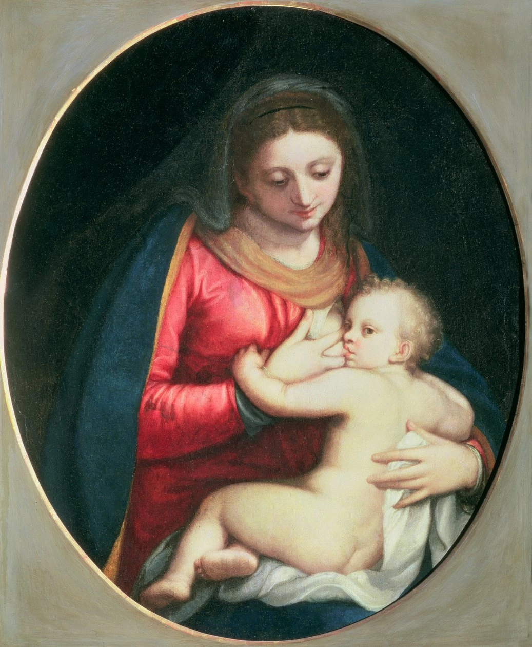 Sofonisba Anguissola 13 Madonna col Bambino Museum of Fine Arts (Szepmuveszeti) Budapest,