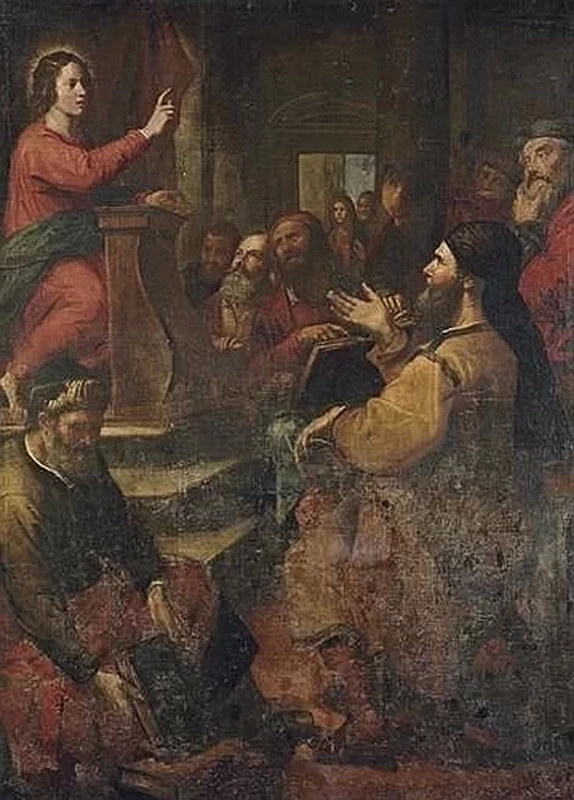 Giovanni Andrea Ansaldo 14 Cristo tra i dottori