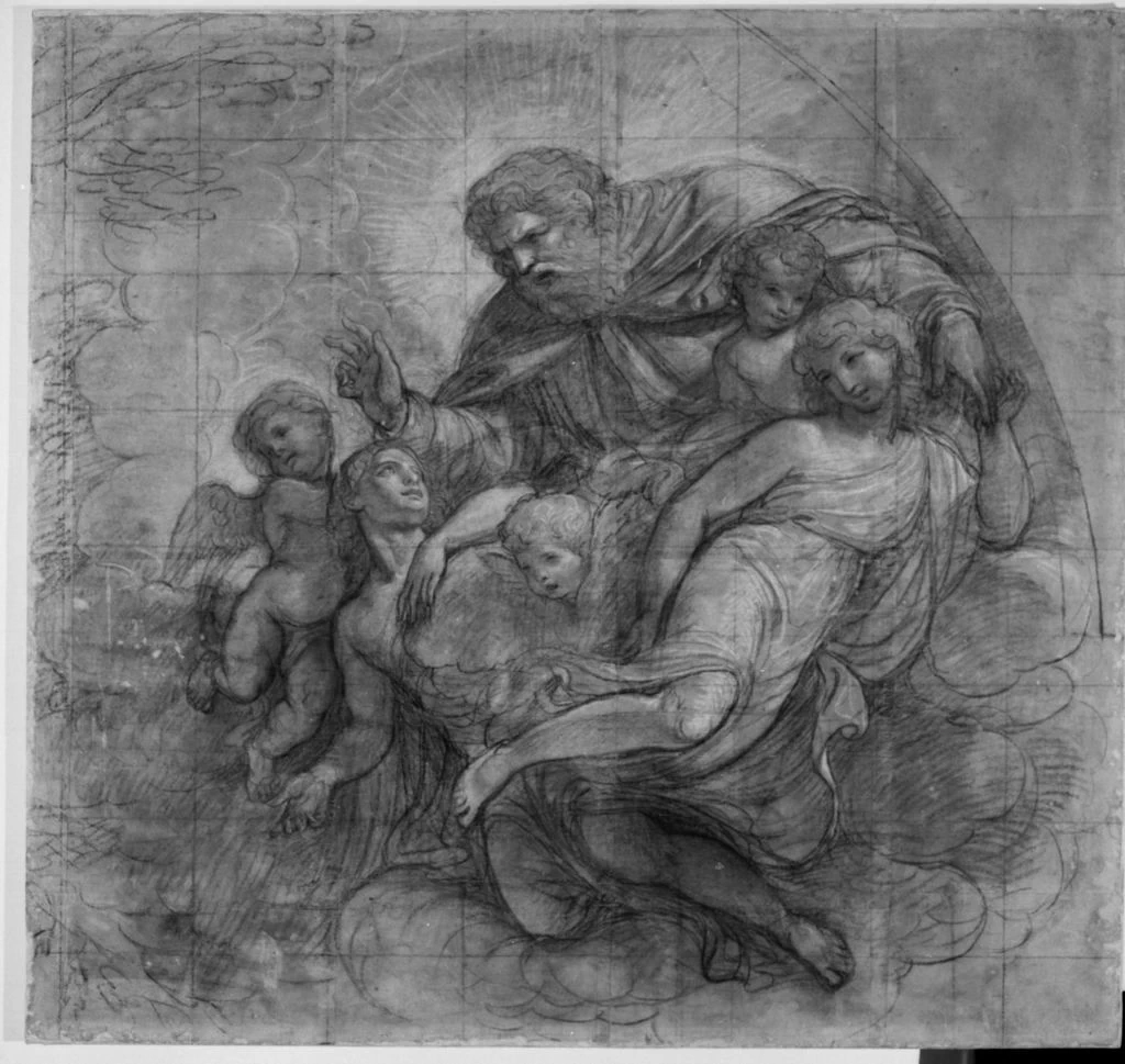 Dio Padre tra angeli - Pinacoteca Nazionale di Bologna
