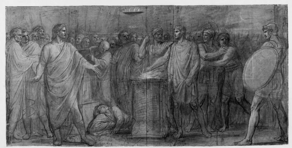 Eroismo di Muzio Scevola - Pinacoteca Nazionale di Bologna
