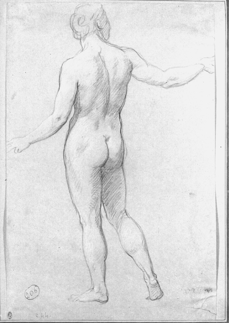 figura femminile nuda - Pinacoteca Brera, Milano