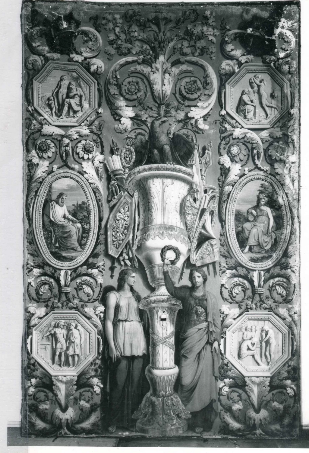 Figure allegoriche - Palazzo reale, Milano