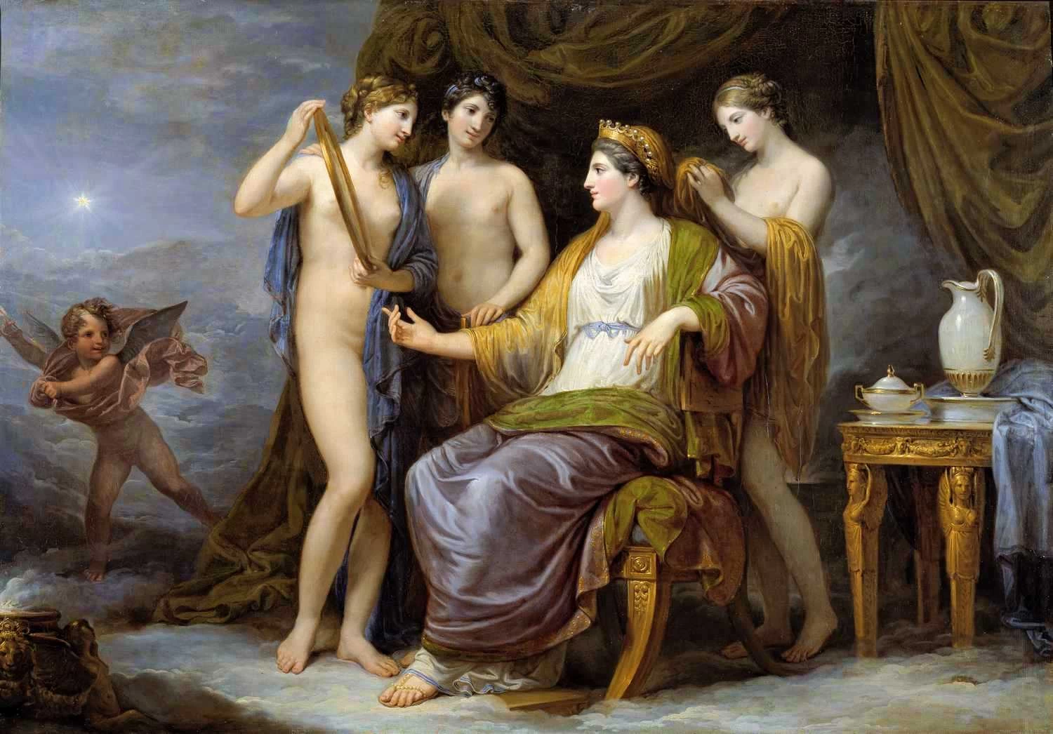 Giunone assistita dalle Grazie - Pinacoteca Tosio Martinengo, Brescia