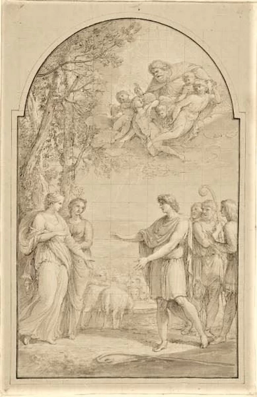 Incontro tra Giacobbe e Rachele-Accademia Carrara