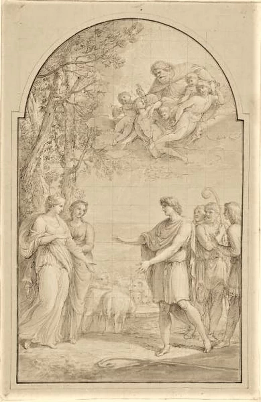 Incontro tra Giacobbe e Rachele -Pinacoteca Carrara Bergamo
