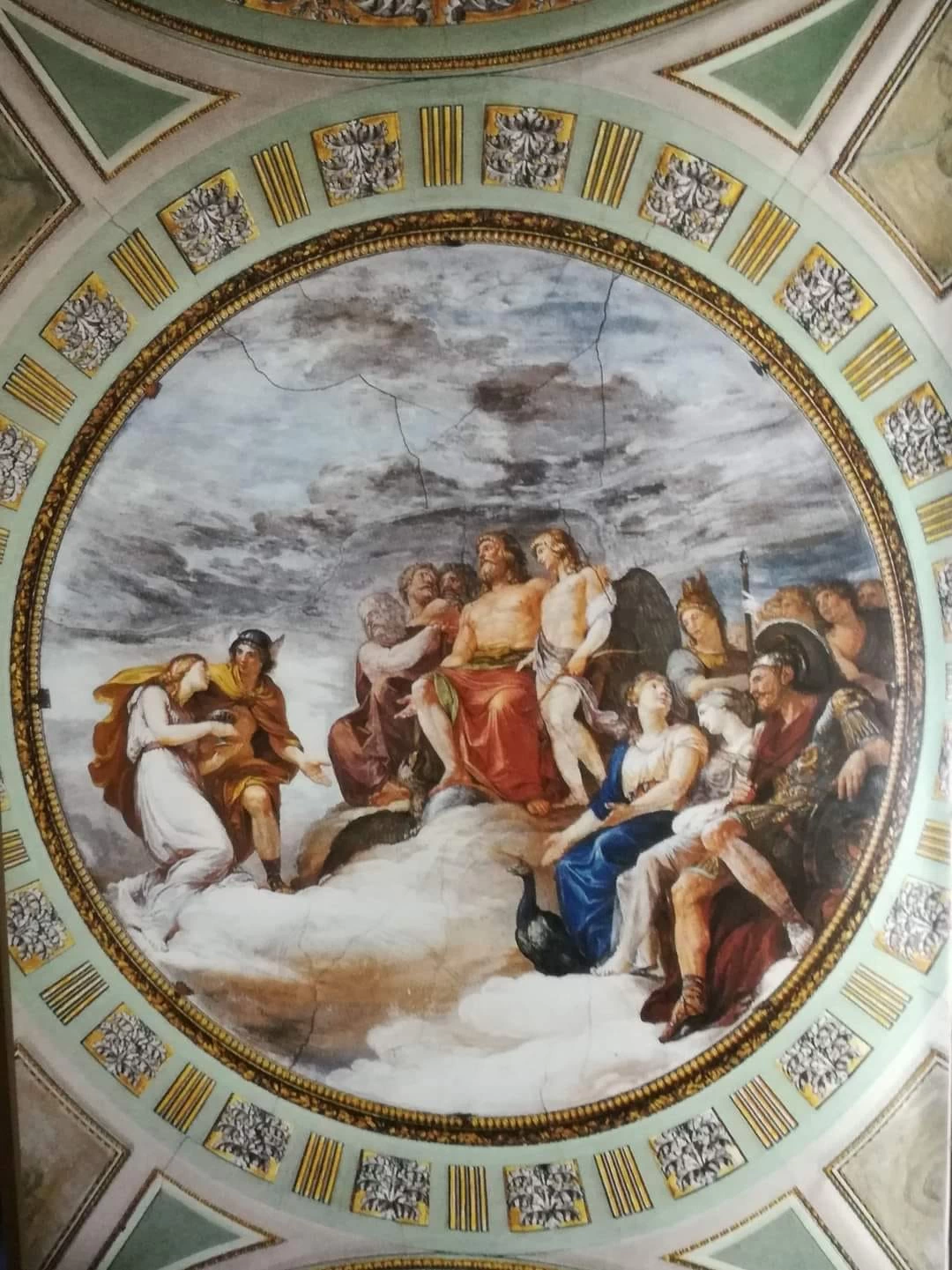 Psiche accolta nell’Olimpo - Palazzo Busca, Milano