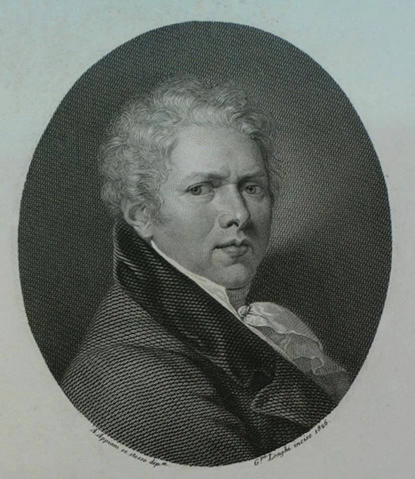 ritratto da Giuseppe Longhi