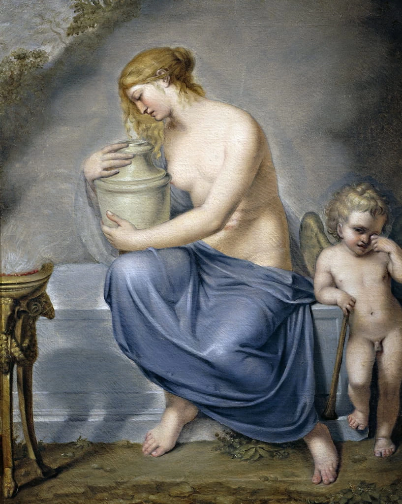 Venere e Imene che piangono - attribuito