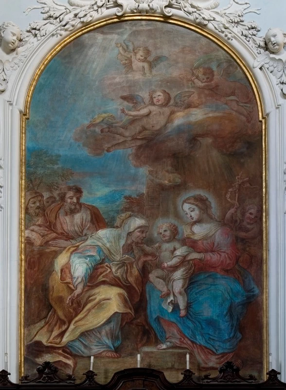 Francesco Appiani 19 Madonna con Gesù Bambino e Sant'Anna
