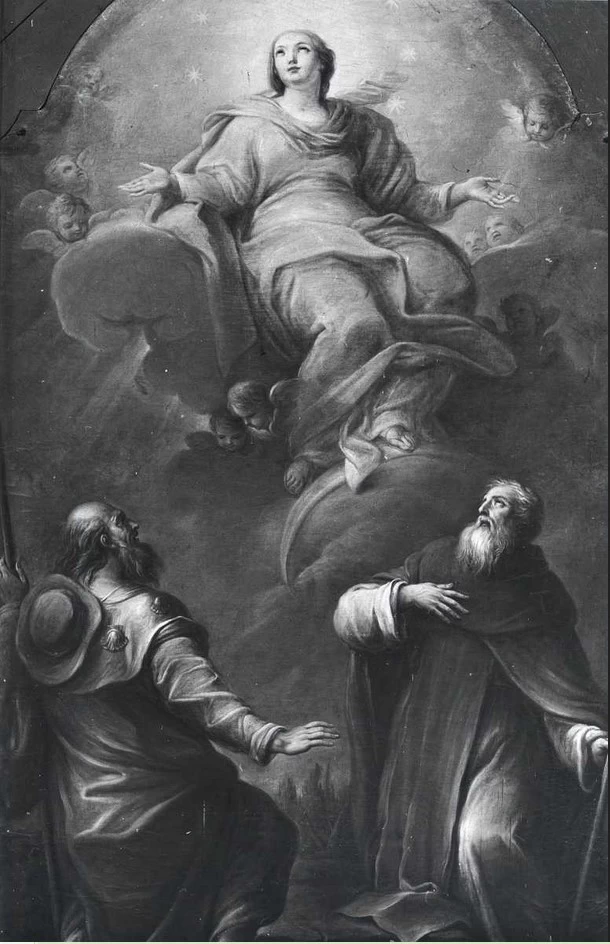 Francesco Appiani 23 Madonna Immacolata, san Giacomo e sant'Antonio Abate Oratorio di S. Caterina, Assisi