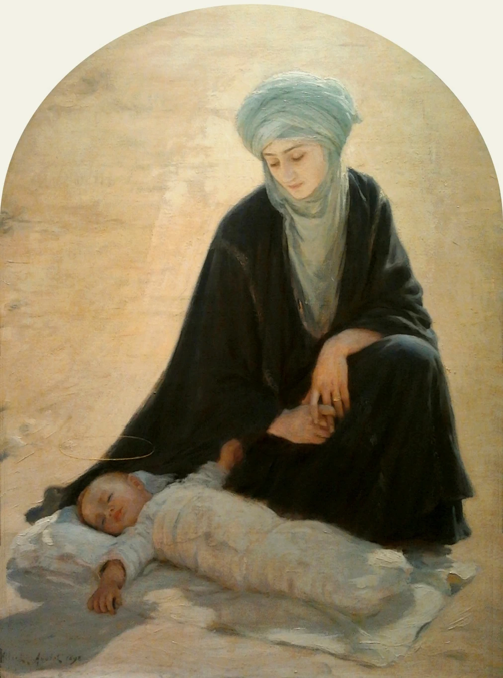 Albert Louis Aublet 53 Madonna col Bambino Diocesan Museum in Płock
