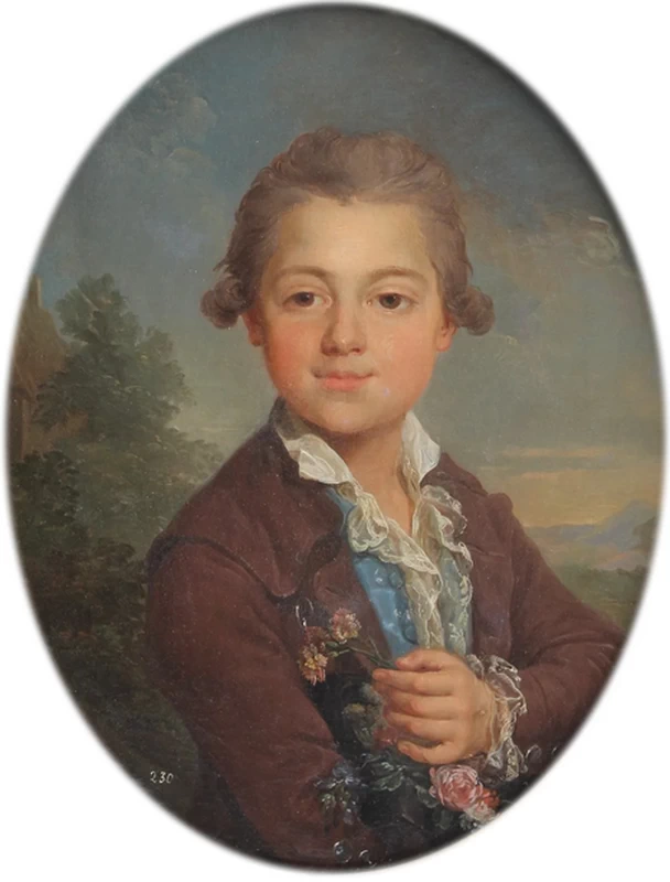 Marcello Bacciarelli 116 Ritratto di Maria Teresa Poniatowski da bambina