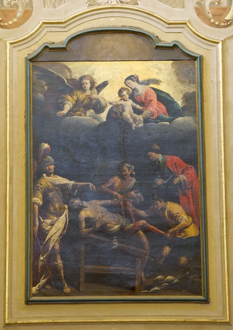 Gian Giacomo Barbelli 15 Il martirio di san Bartolomeo San Bartolomeo ai Morti, Crema