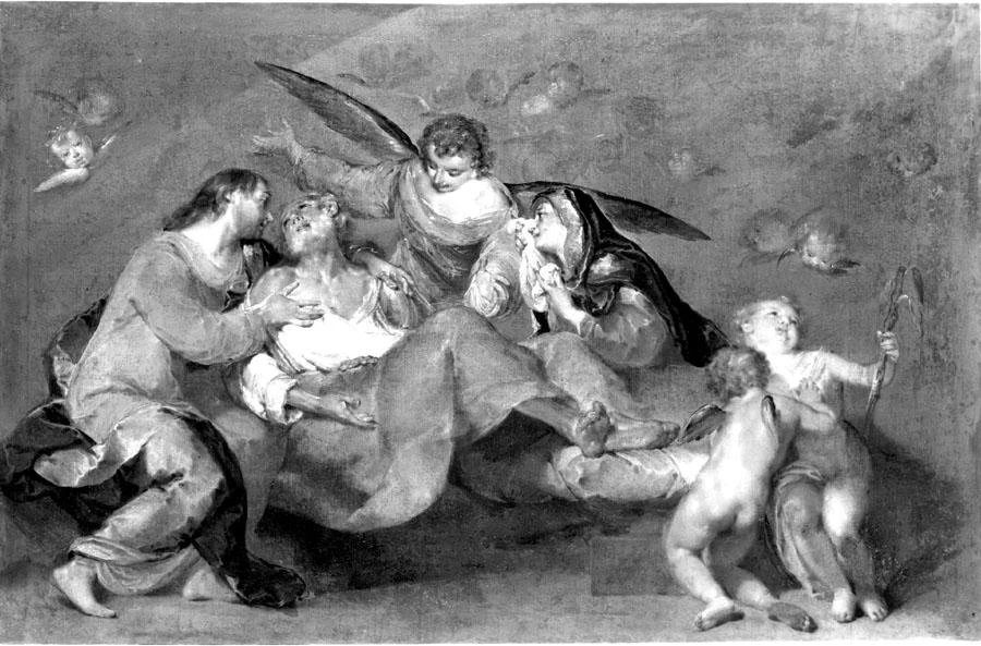Giuseppe Bazzani 168 Morte di San Giuseppe
