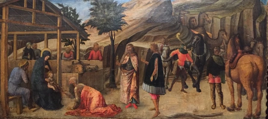 Adorazione dei Magi, Pinacoteca Nazionale, Ferrara