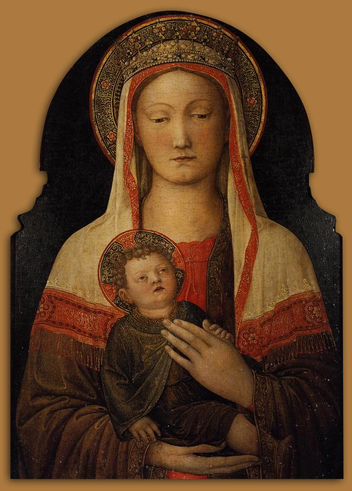 Madonna col Bambino - Galleria degli Uffizi, Florence