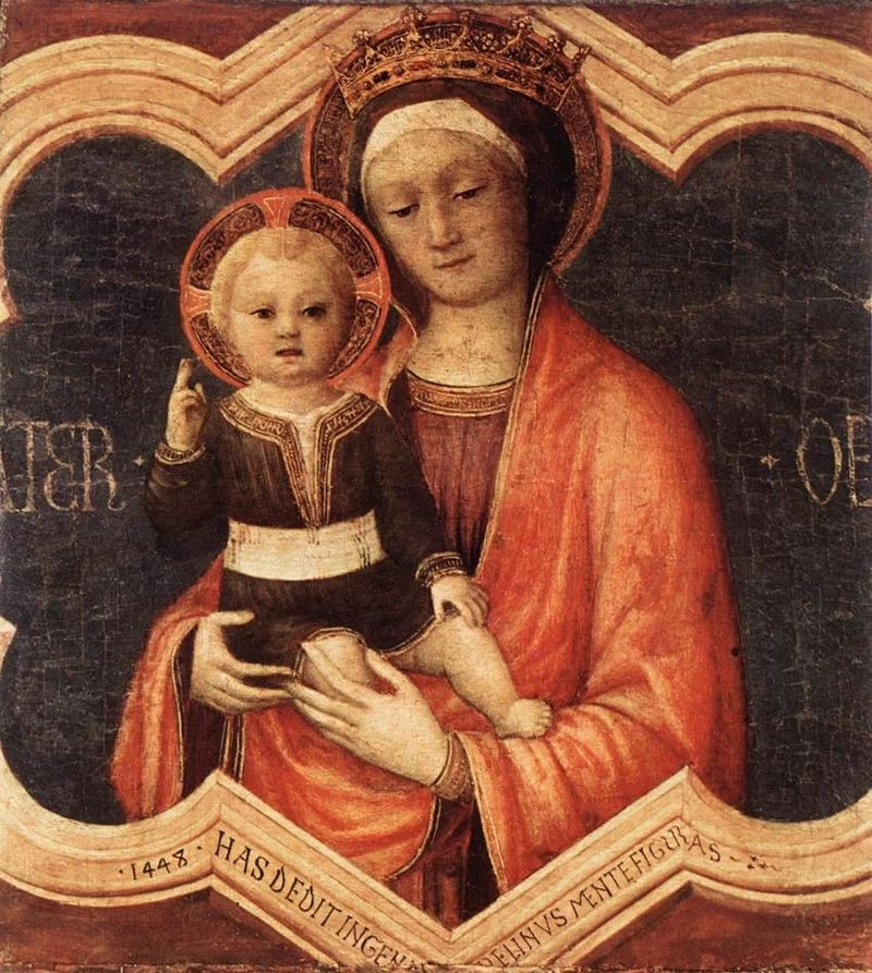 Madonna col Bambino - Pinacoteca di Brera, Milan