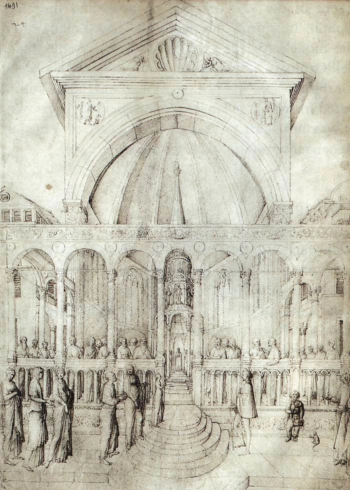 Presentaione della Vergine al tempio - Musée du Louvre, Paris