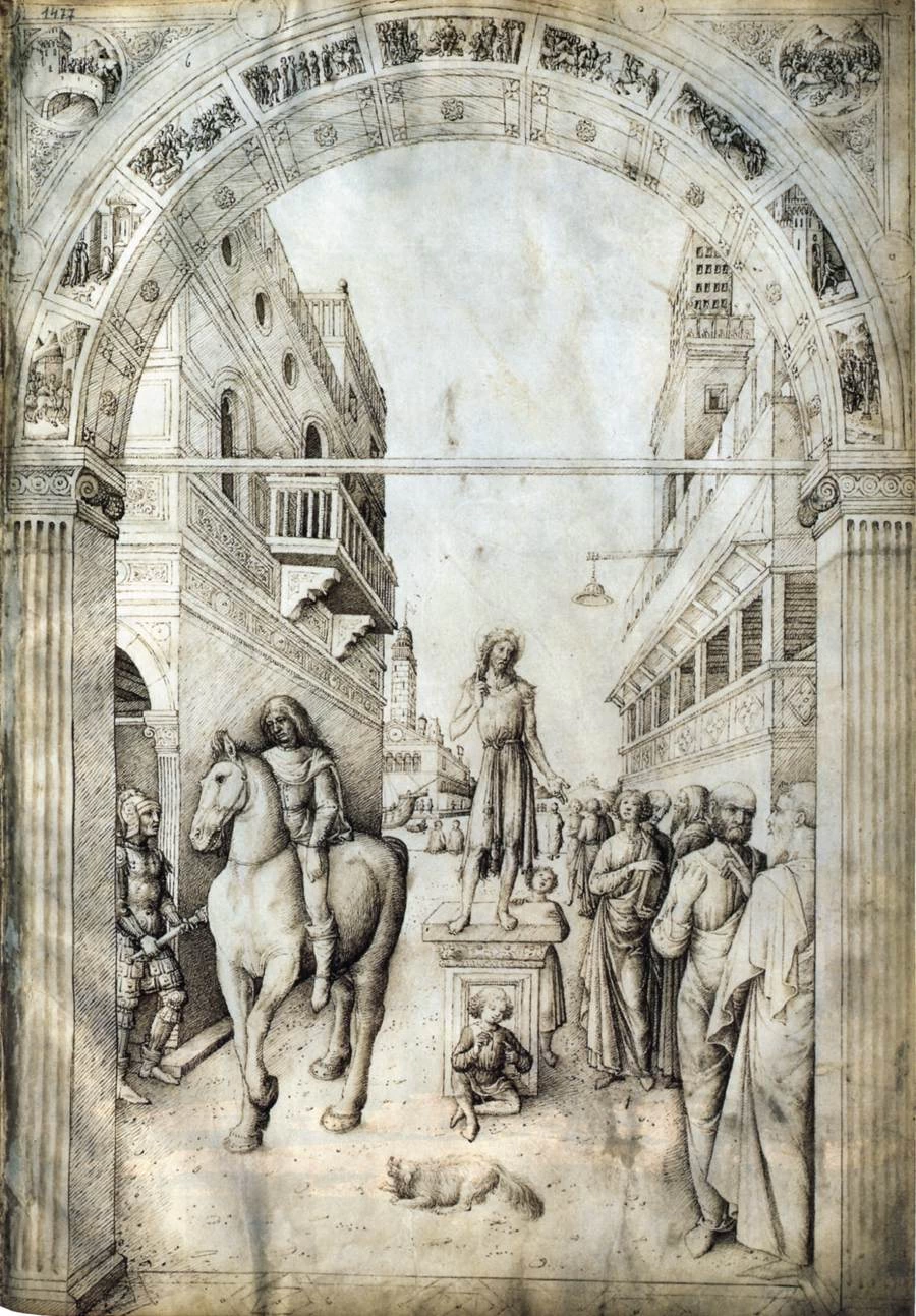Predicazione di Giovanni Battista - Musée du Louvre, Paris