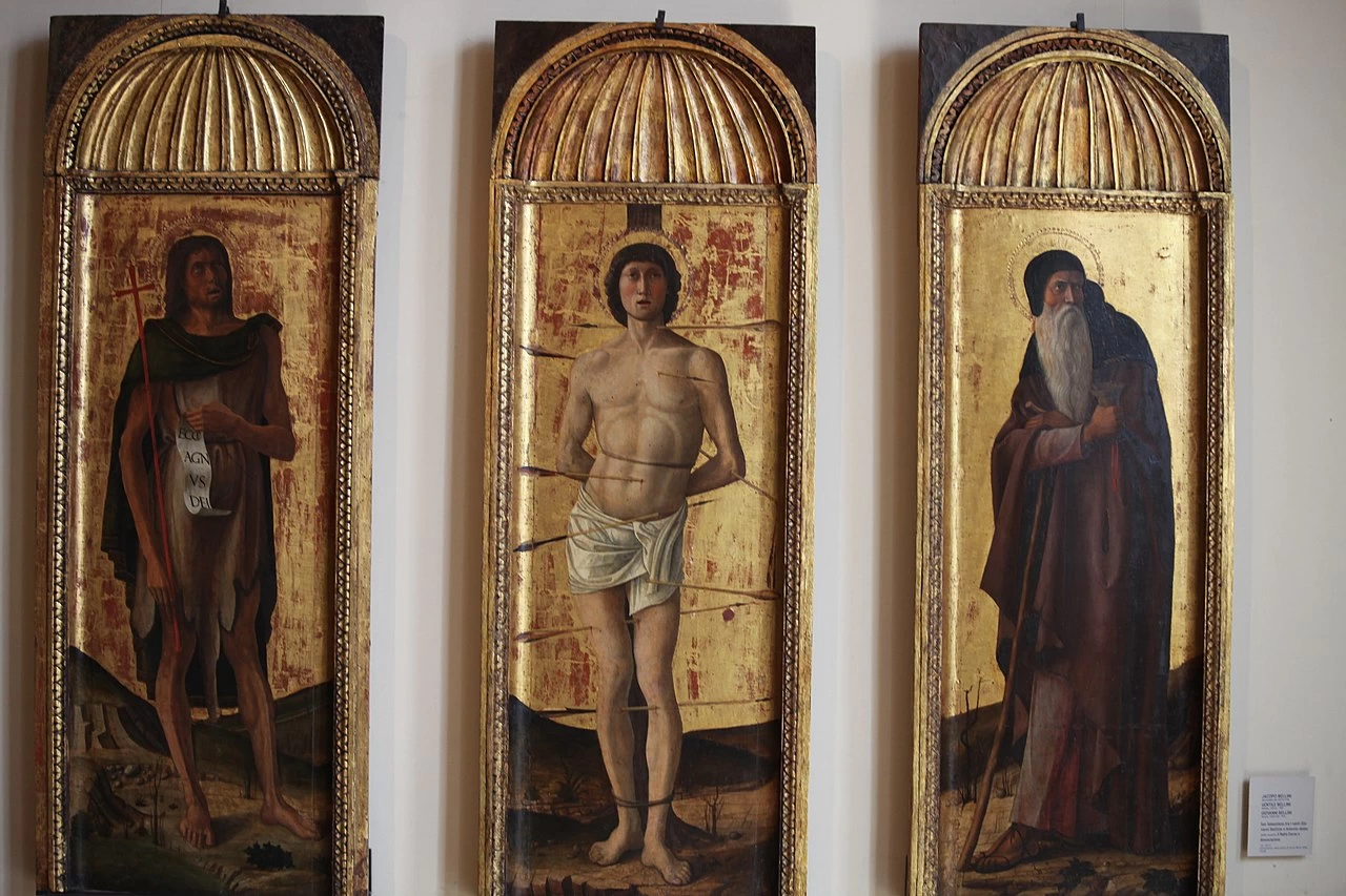 Trittico di san Sebastiano - dettaglio 1, Gallerie dell'Accademia, Venice