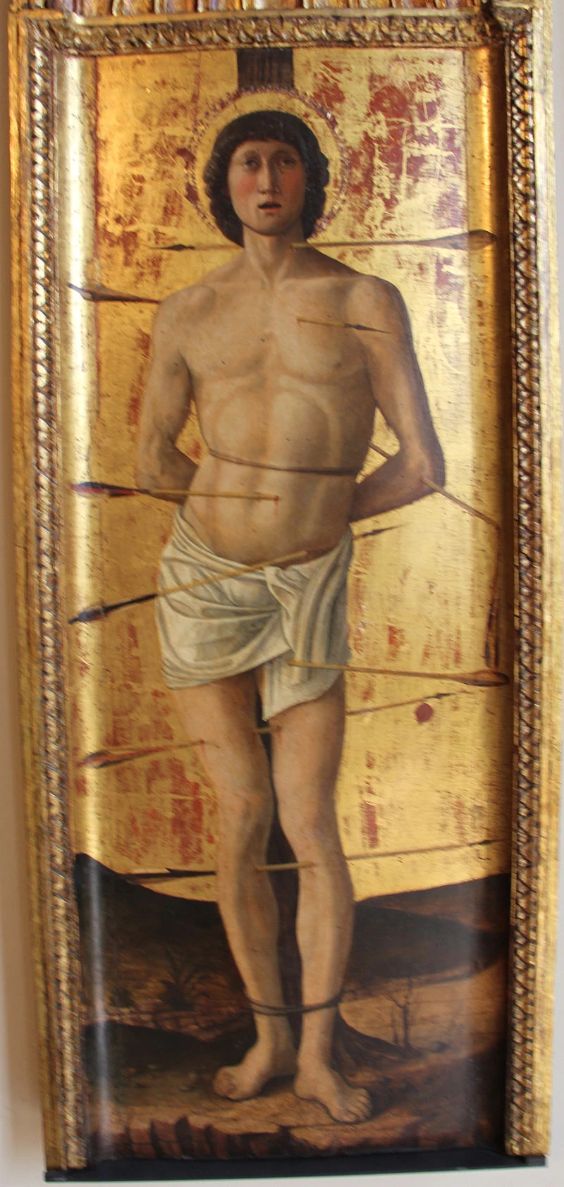 Trittico di san Sebastiano - dettaglio 2, Gallerie dell'Accademia, Venice