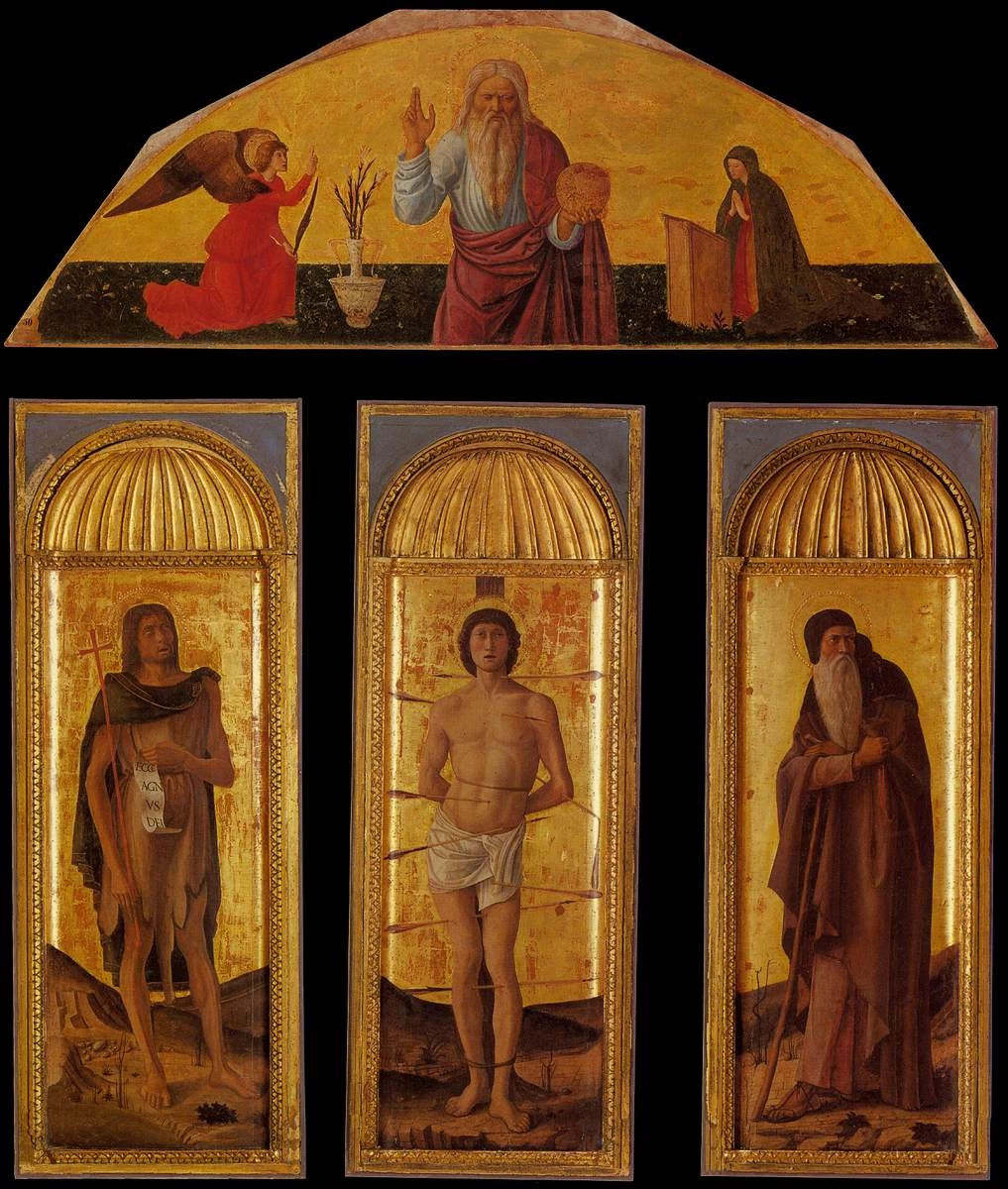 Trittico di san Sebastiano - Gallerie dell'Accademia, Venice