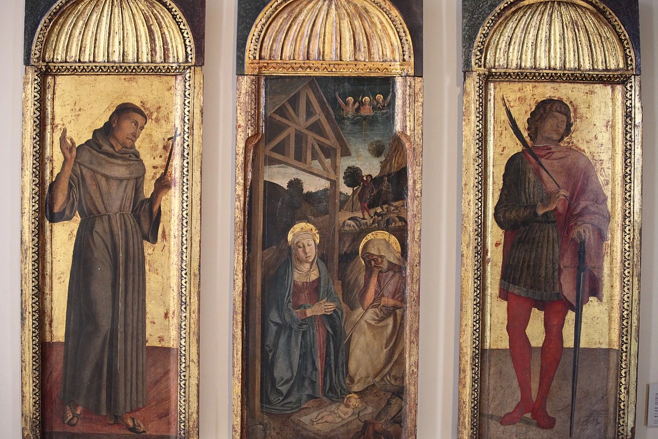 Trittico della Natività - dettaglio, Gallerie dell'Accademia, Venice