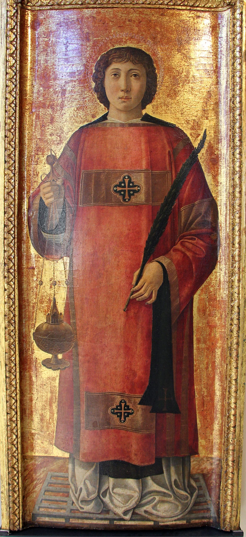 Trittico di san Lorenzo - dettaglio3, Gallerie dell'Accademia, Venice