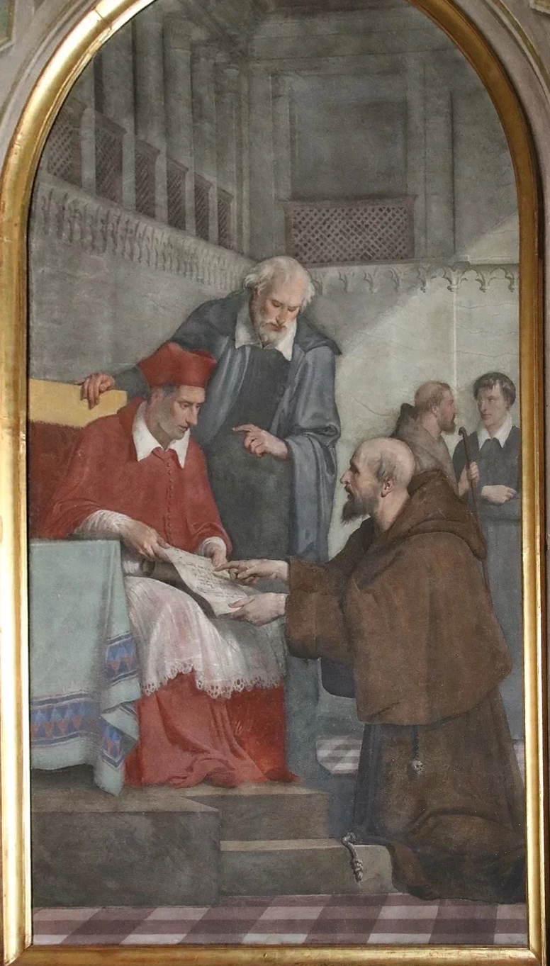 Carlo Bellosio 32 San Filippo Neri presentato a San Carlo Chiesa di Santo Sepolcro a Milano