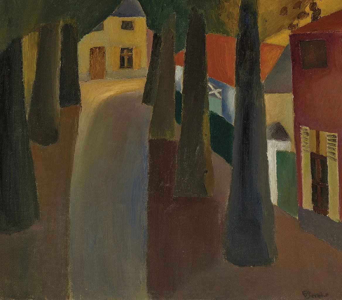 Frits Van den Berghe 27 Il vicolo del castello di Bachte Maria Leerne