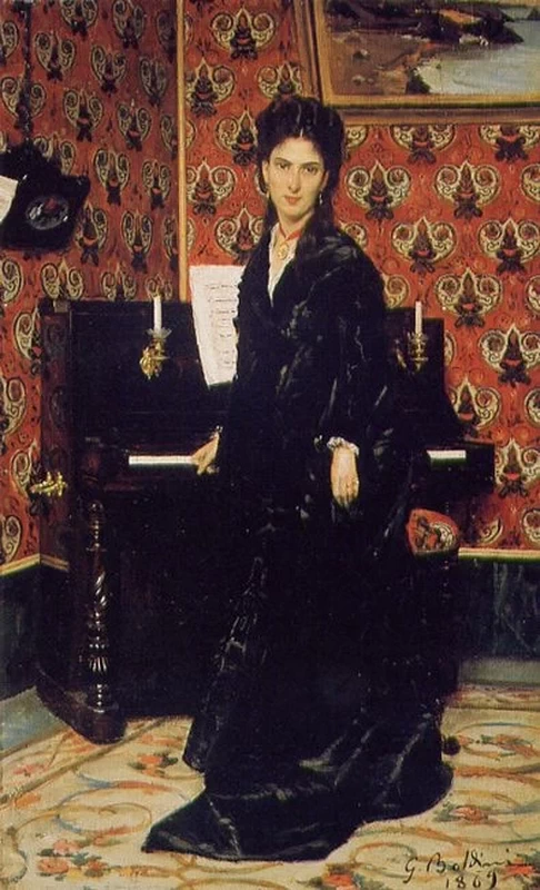 Giovanni Boldini 247 Ritratto di Maria Donegani, 1869