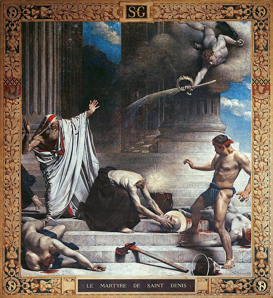 Léon Bonnat 36 Martirio di san Dionisio di Parigi (Pantheon)