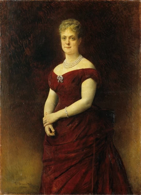 Léon Bonnat 54 Ritratto di Anna L. R. S. Morton National Portrait Gallery