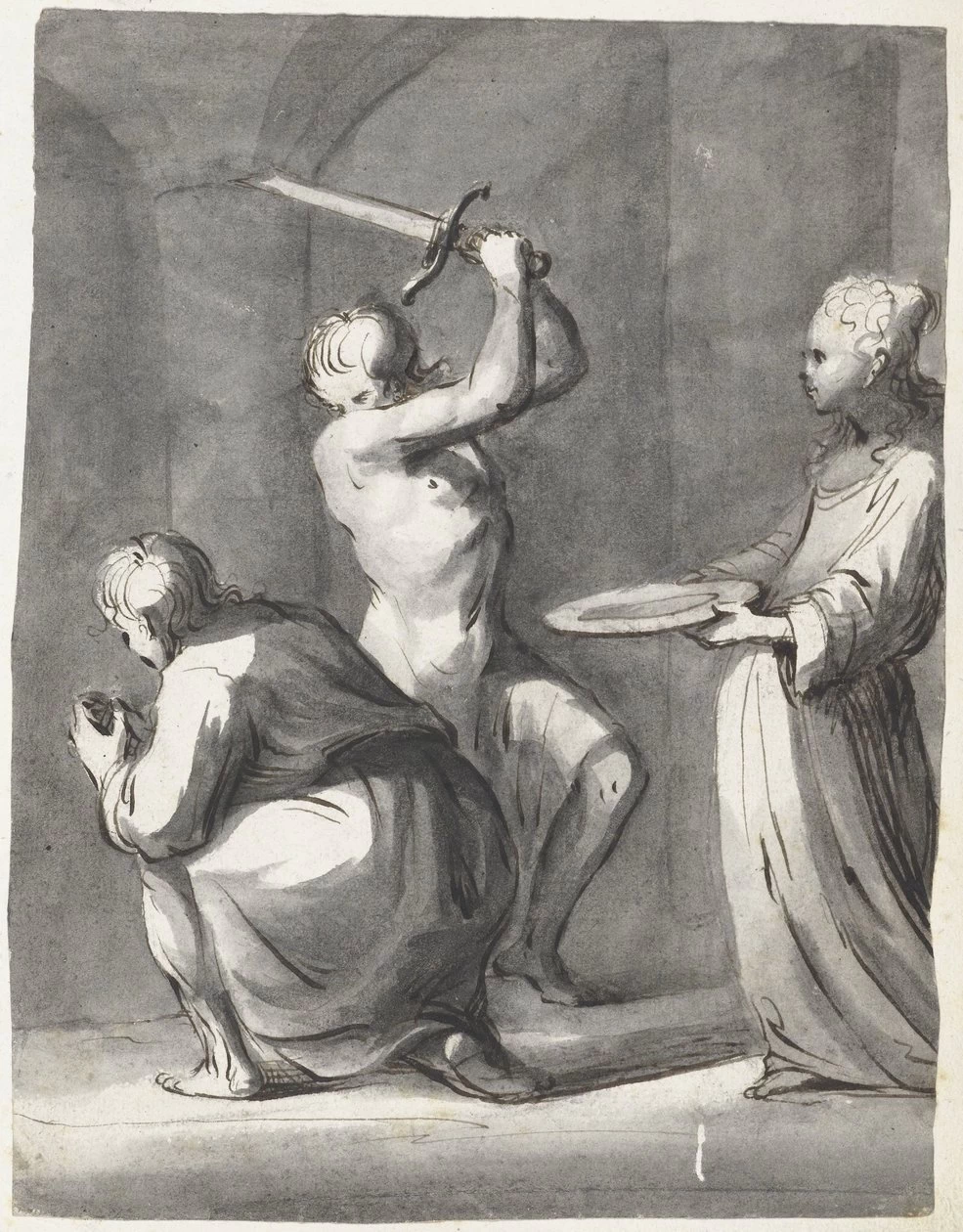 Moses ter Borch 28 Decapitazione di Giovanni Battista Rijksmuseum Amsterdam